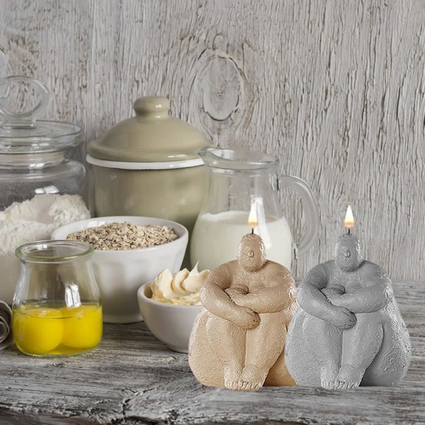 Unik Resin Gjutform Formad Som Ett Långfinger, Perfekt För Att Skapa Anpassade Ljus, Tvålar Och Bakverk, Vikbar Silikondesign För Enkel Användning