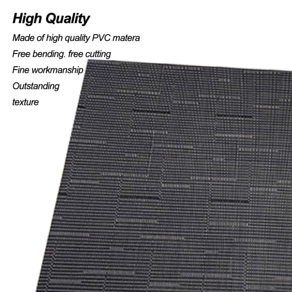 Rektangulära placemats för köksbord och matsal