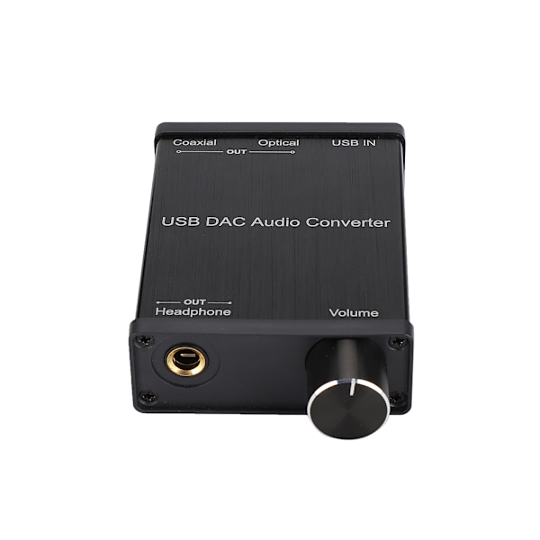 Koaksiaalinen muunnos DAC digitaalinen audiomuunnin USB-äänikortti