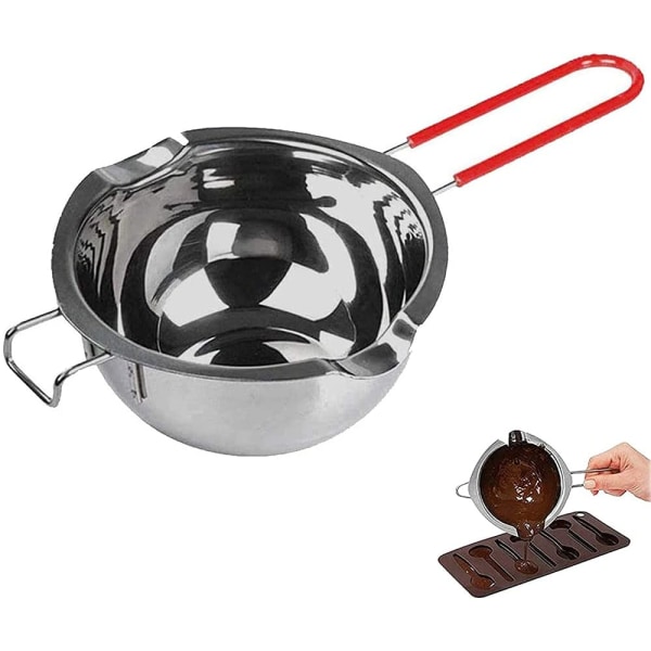 600 ml smeltegryte smeltebolle - smeltebolle med 2 tut