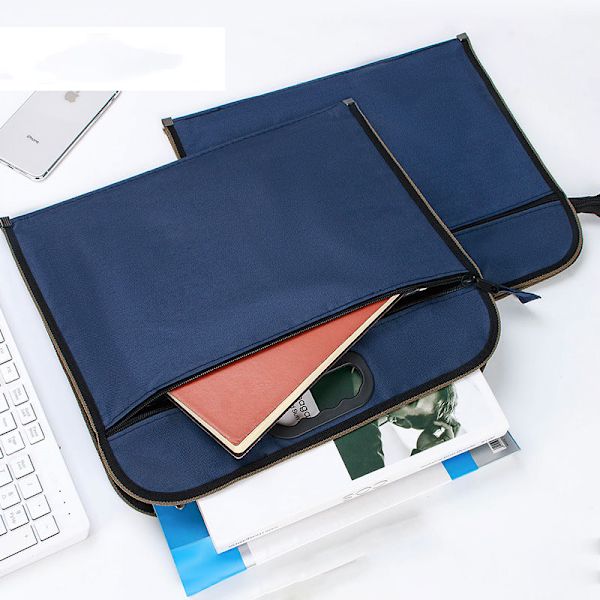 A4 Expanderbar Filhållare Väska Handcarry Business Konferens