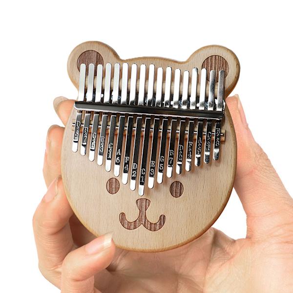 Træ Kalimba Finger Tommelfingerklaver Marimba Musikalsk godt tilbehør