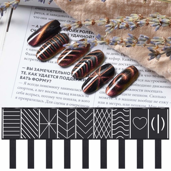 Magnet Plate Wand Board nail art tee-se-itse Magic 3D Magneticille