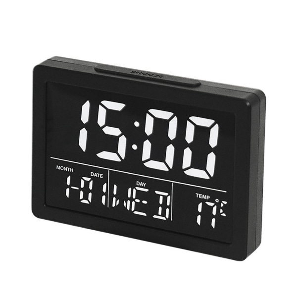 Large screen simple style LED clock bedside alarm clock