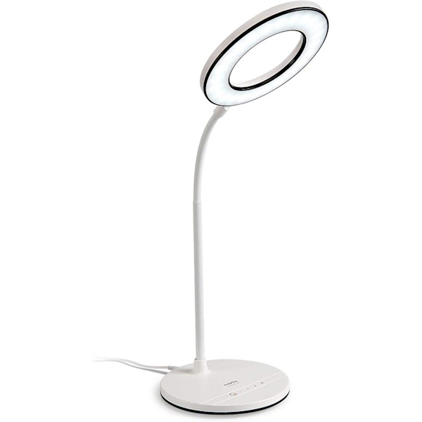 LED-skrivbordslampa, ögonvänlig bordslampa, 3 färgtemperaturer med 3 nivåer