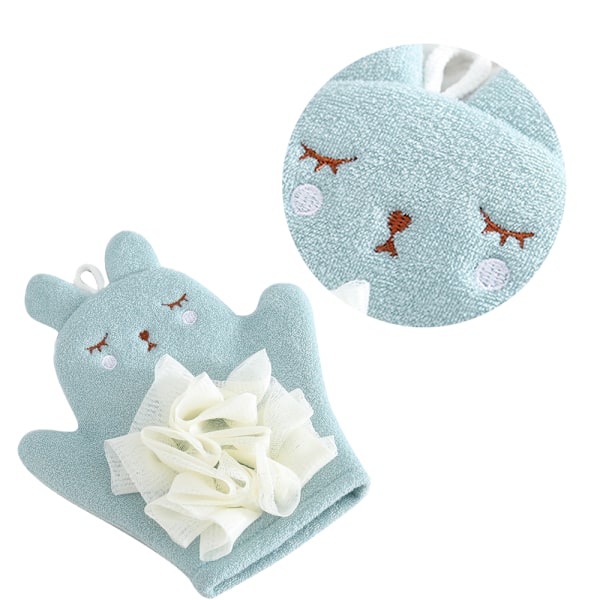 Barnebadehåndkle Dual-Purpose Cartoon Sponge Baby Bath