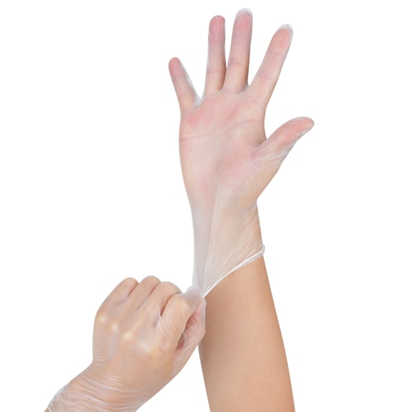 Sanitära Latex-fria Handskar, Puderfria Handskar För Hygienisk Matlagning, Städning Och Hantverk, Ambidextrösa Handskar Med Stark Draghållfasthet
