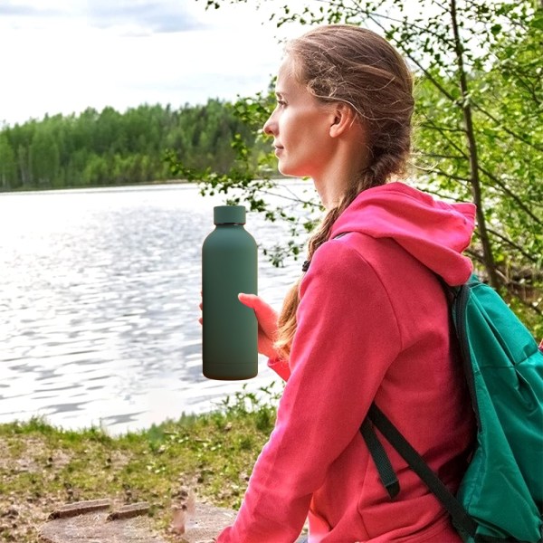 Rustfritt stål vannflaske, for reiser, piknik og camping