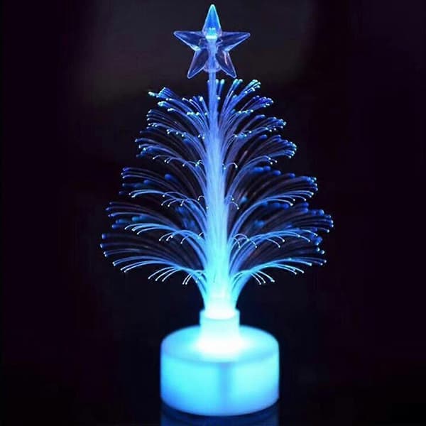 Fargerik skrivebordslampe Akryl Jul LED Nattlys 12 stk samling