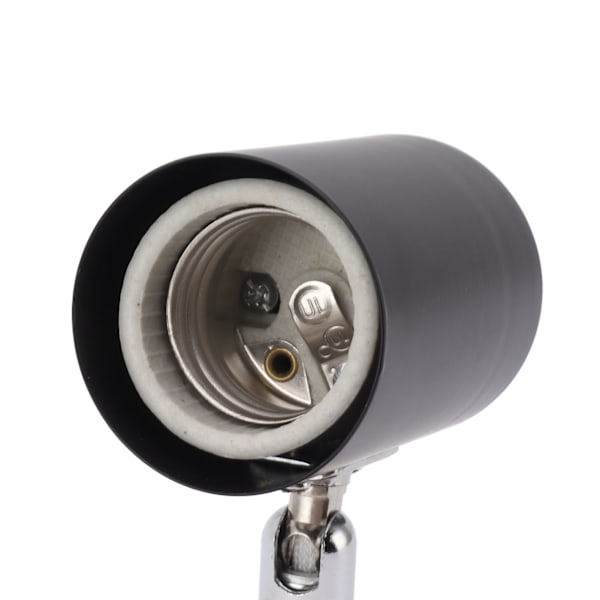 Moderne væglampe E26 E27 Jern Justerbar Vægmounted Lampe Lysarmatur Sæt til Soveværelse Stue 85 til 265V Mat Sort