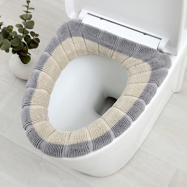 Pehmeä, paksumpi, lämpimämpi, joustava ja pestävä kangas wc-istuin