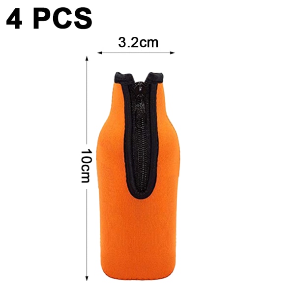 Öl Flask Isolering Ärm Zip-up Flask Jackor. Håller Öl