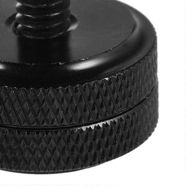 2 stk. blitssko til 1/4 adapter, kamera blitssko festeadapter, blitssko til 1/4 tomme - 20 hannadapter