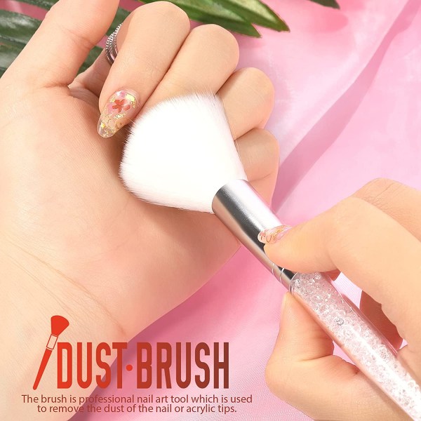Nail Art Brush, Nail Rhinestones, manicure værktøjssæt
