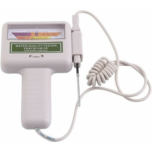 Kannettava klooritasotesti 2 in 1 pH & Cl2 klooritaso