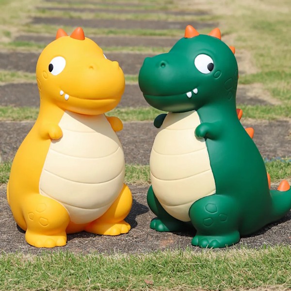 Dinosaurie Sparbössa Barn Dinos Spargris: Dinosaurie Spargris Flickor Pojkar Sparbössor för Dekoration, Krossäker Spargris, Säkert PVC-material