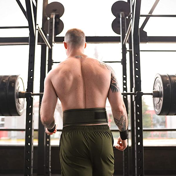 Snabbspänningsbälte för tyngdlyftning för Bodybuilding,