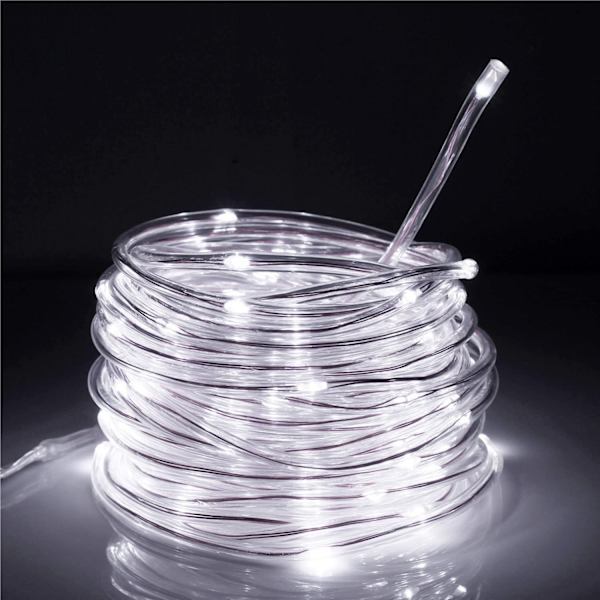 12M 100 LED Ljusslang Solcell, Vattentät IP65 Solcellslampor
