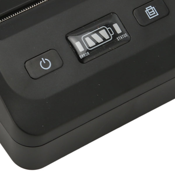 80mm Termisk Skrivare BT4.2 Anslutning 50 till 80mm/s 203DPI ESC POS Kompatibel Typ C Fraktetikettskrivare 100‑240V EU-kontakt