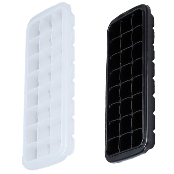 Ice Cube Trays, Ice Cube Molds with Lid,Ice Trays Stackable