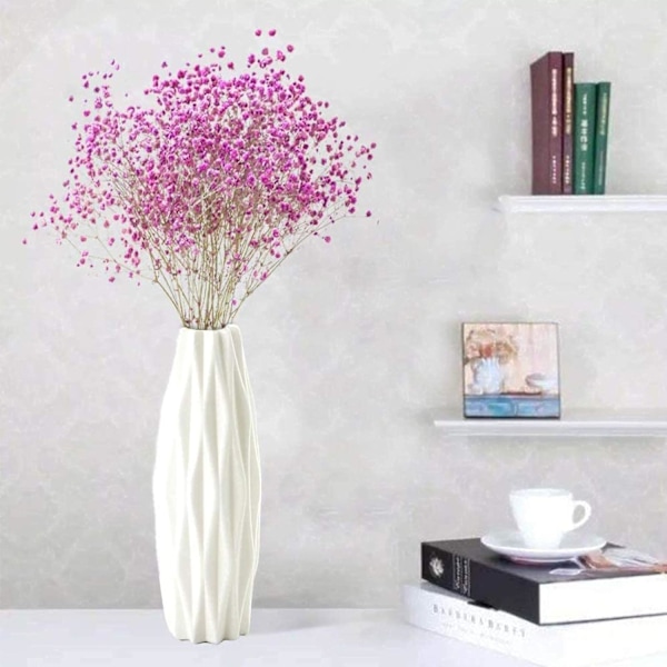 Unika plastvaser okrossbara blomvaser Kontorsfallskydd inomhusvaser