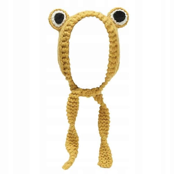 Vintermössa Dam Groda Stickade Presenter Beige