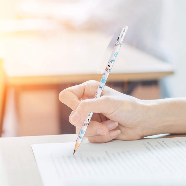 Blyertspenna, 10 pennor per förpackning, lämplig för skola, student, konst,