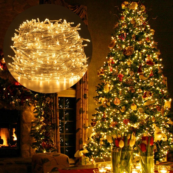 LED String Lights 100m 1000LEDs Utomhus, Juldekoration Li