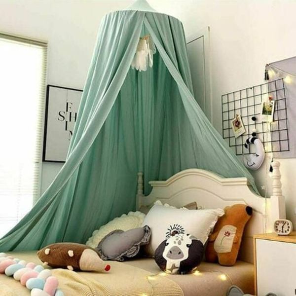 Baby Canopy Bed, Bomullsmyggnett for soverom, Høyde: