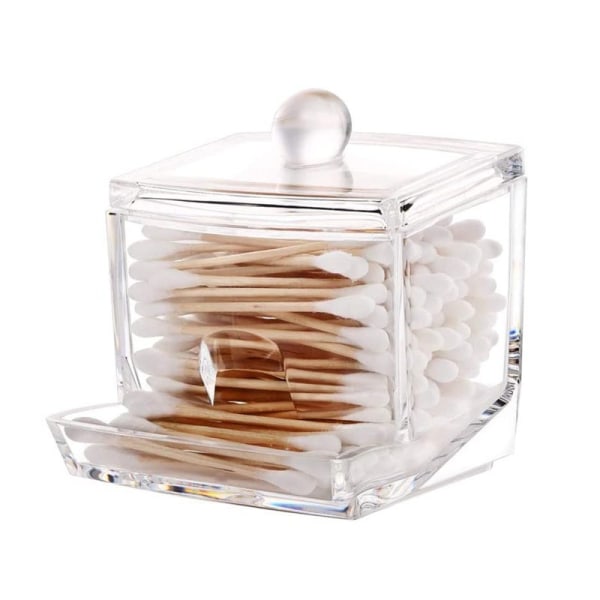 Akryl Q-tips holder for Q-tips bomullsdotter, Q-tips