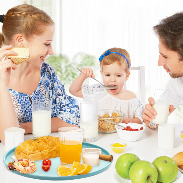 Bordsunderlägg västerländsk tallrik hushåll bricka frukost kakfat