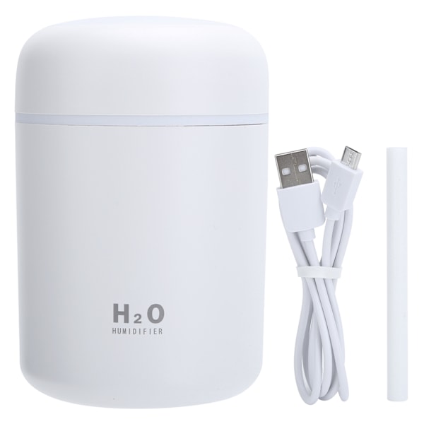 Flerfärgad LED Nattlampa Luftfuktare, Portabel Mini Luftfuktare Med USB-strömadapter För Mångsidig Användning, Förhöjer Dina Livsutrymmen Med En