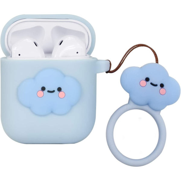 1/2 AirPods skyddande fodral mjukt silikon stötsäkert och dammfritt$1/2 AirPods söta tecknade skyddande fodral$1/2 AirPods Apple silikonhörlurar