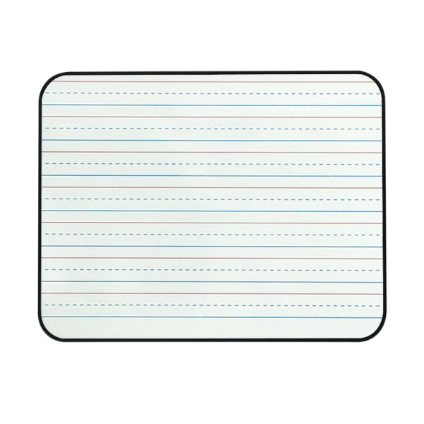 2 stk. tørreslettede linjerede skødebøger 9 x 12 tommer linjerede whiteboards