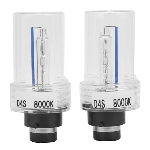 2 kpl D4S 8000K 35W Xenon-ajovalojen korvaavat kirkkaat muokatut auton LED-ajovalot