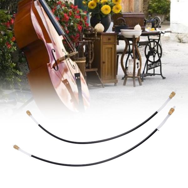 2 stk. Cello Halerope Halekord Nylon Instrument Tilbehør Udskiftningssæt Kit Sort