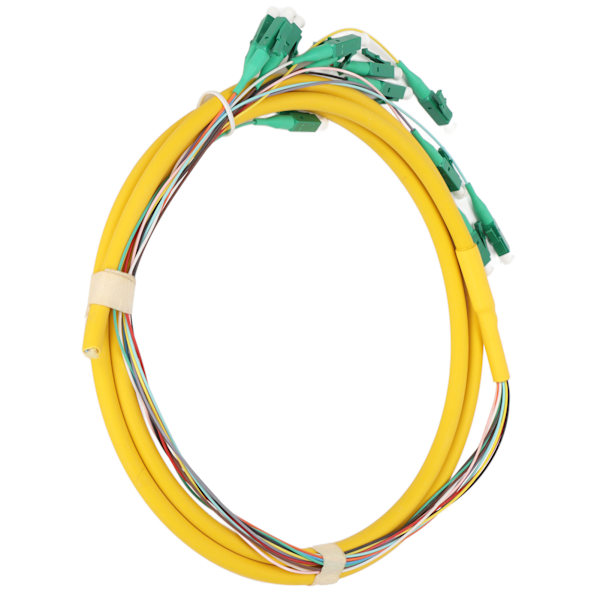 Fiber Pigtail Kabel Single Mode 12 Strand 1,5m Stabil Fiberoptisk Pigtail för Lokalt Nätverkskommunikationssystem