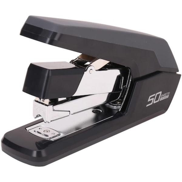 Stapler Deli Effortless E0371, 50 arkkia, niitit 24/6, musta