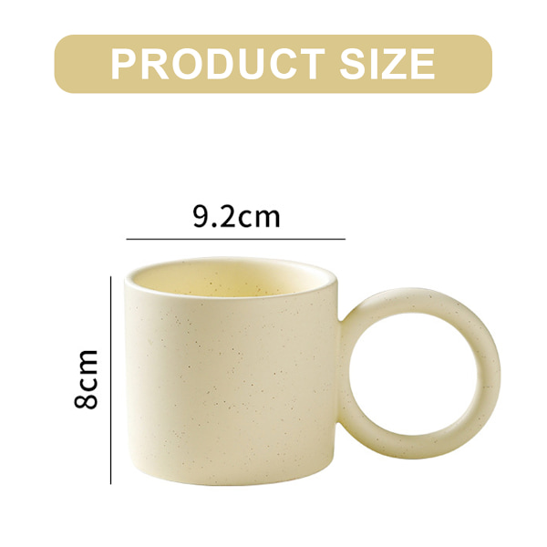 300 ml:n kahvikuppi, iso kahvikuppi kahvalla, sopii perheen kahvilajuhliin.