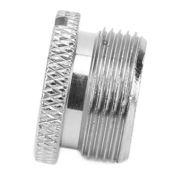 1/4 Hun til 5/8 Han Skrueadapter Overflade Anodisering Behandling Durbale Mic Tråd AdapterSølv F14A