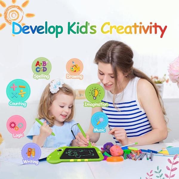LCD-skrivetablet til børn, Doodle Board-gaver til læring