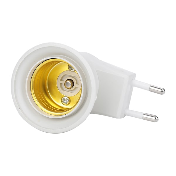 Bärbar glödlampshållare för enkel installation, energibesparande LED-kompatibel sockeladapter med strömbrytare, stöder 360 graders rotation för