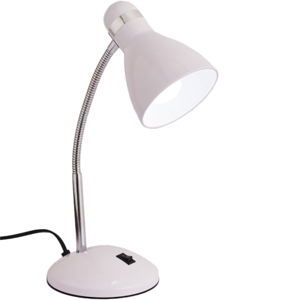 Bordlampe Skrivebordslampe med fleksibel justerbar studielampe med ON