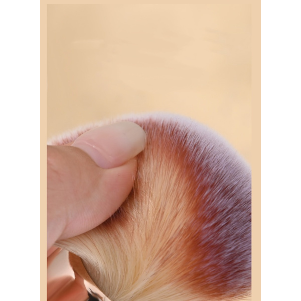 Puderborste - Makeupborste för stor täckning Mineralpuder Foundation Blending Buffing 1 st