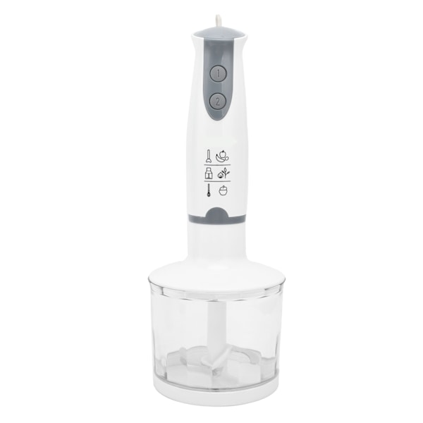 Professionell stavmixer, bärbar handmixer med blad i rostfritt stål för enkel matlagning i ditt kök