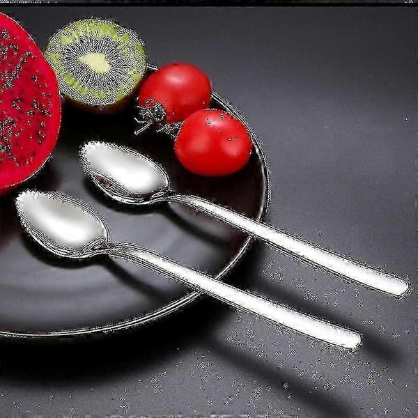 4 stk/sett Grapefruktskjeer Tykkelse Rustbestandig 304 Rustfritt Stål Riflet Grapefruktredskaper - ya