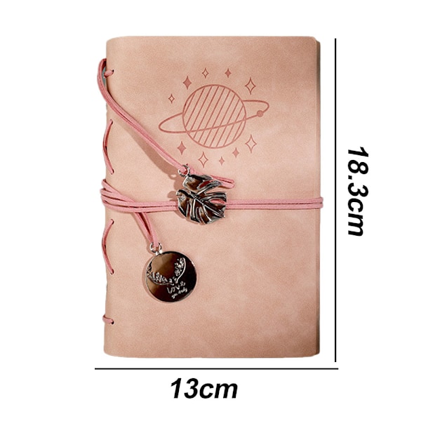 Journal Notebook, Dagbok Skissebok Gaver, Kraftpapir Inner