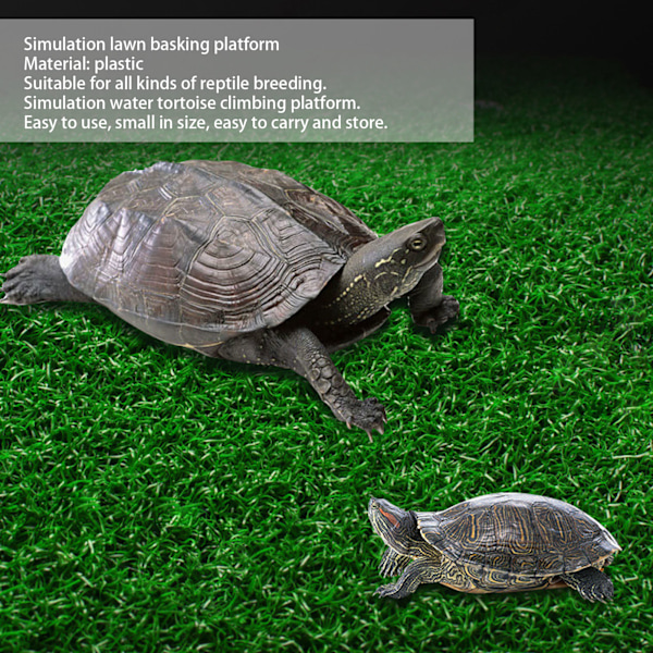 Reptil solingsplattform plastsimulert plen for soling klatring landskapsarbeidM
