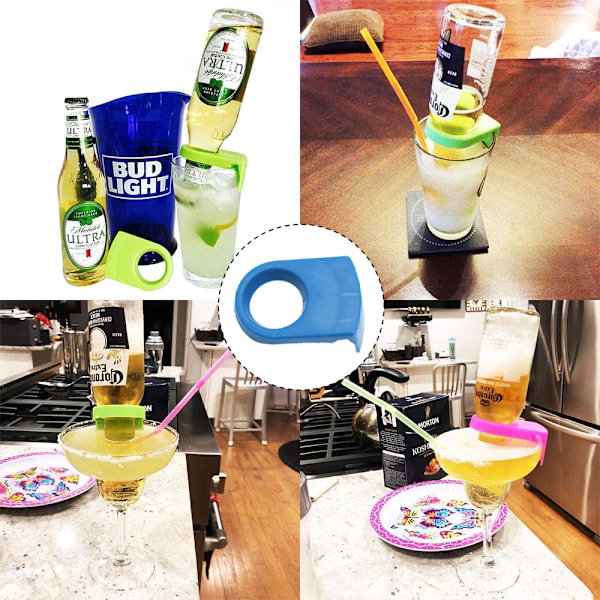 ABS Dryckeshållare Flaskhållare Öl Cocktail Snap för
