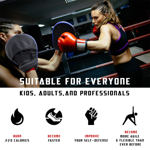 Sanda Träning Boxning Taekwondo Barn Vuxen Hand Targe
